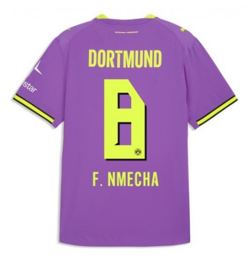 Borussia Dortmund Felix Nmecha #8 Alternativní Dres 2026-27 Krátký Rukáv Borussia Dortmund Felix Nmecha #8 Alternativní Dres 2026-27 Krátký Rukáv